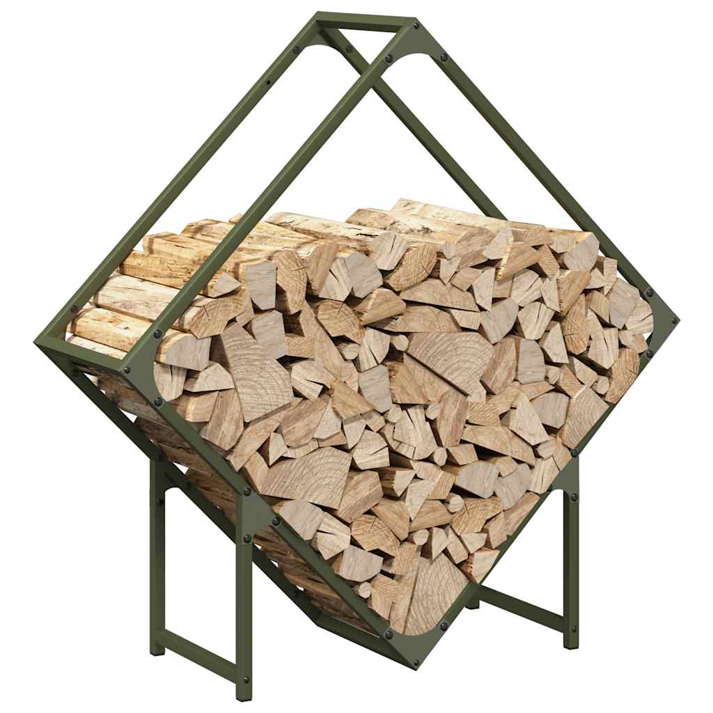 Stalak za drva 80x25x80 cm hladno valjani čelik