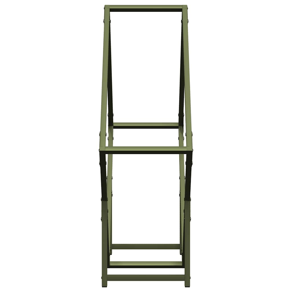 Stalak za drva 80x25x80 cm hladno valjani čelik