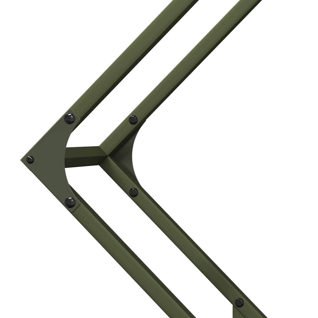 Stalak za drva 80x25x80 cm hladno valjani čelik