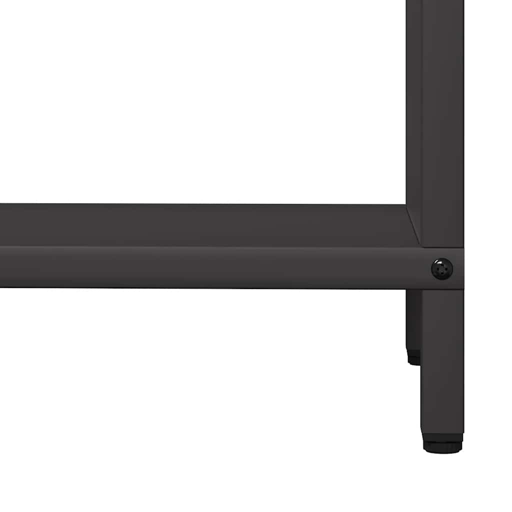 Stalak za drva crni 60x25x60 cm Hladno valjani čelik