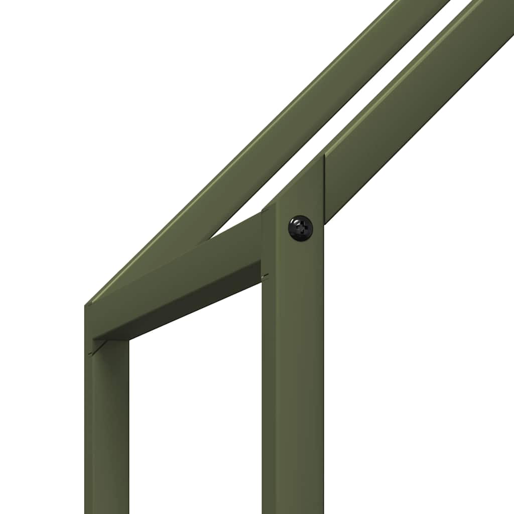 Stalak za drva 60x25x90 cm hladno valjani čelik