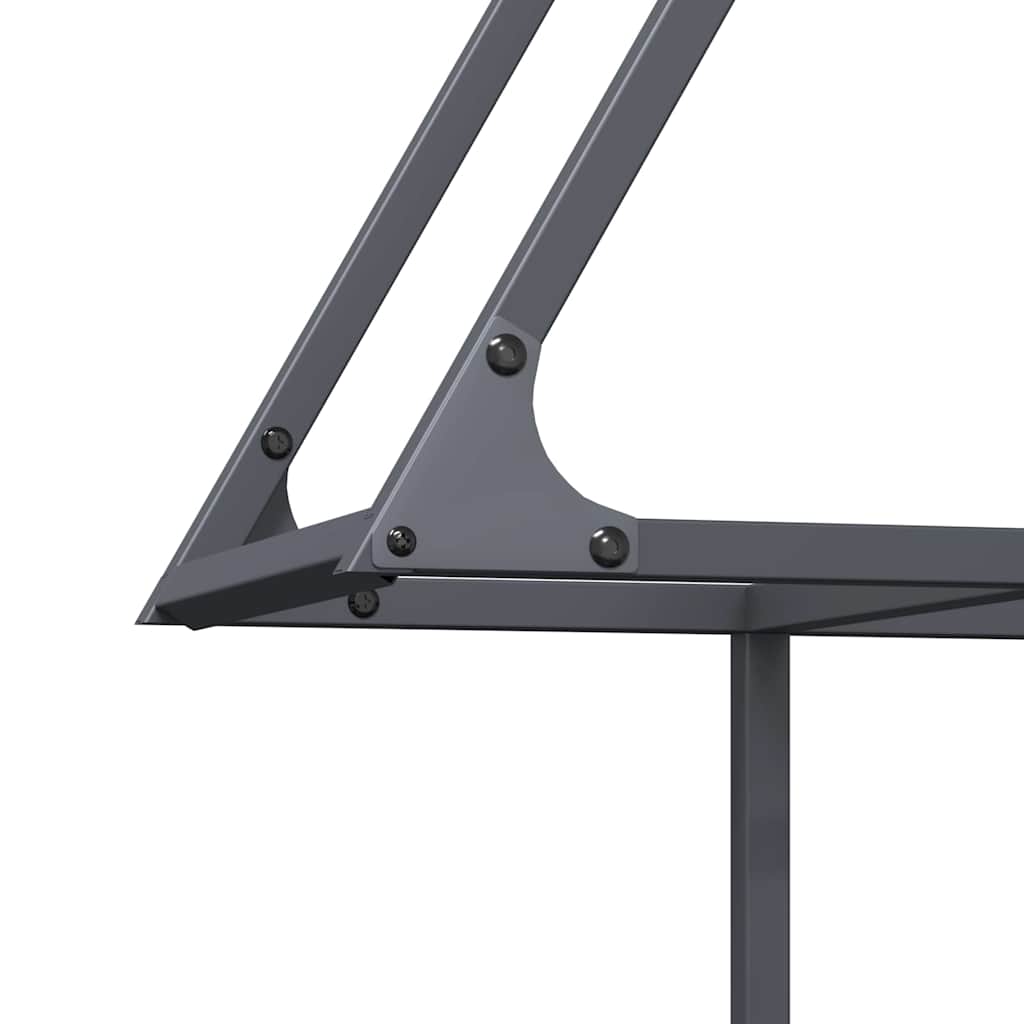 Stalak za drva antracit 80x25x90 cm hladno valjani čelik