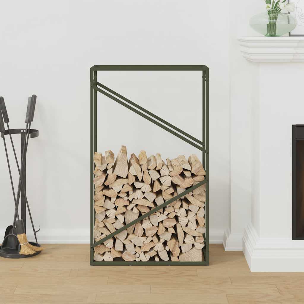 Stalak za drva 60x25x100 cm hladno valjani čelik
