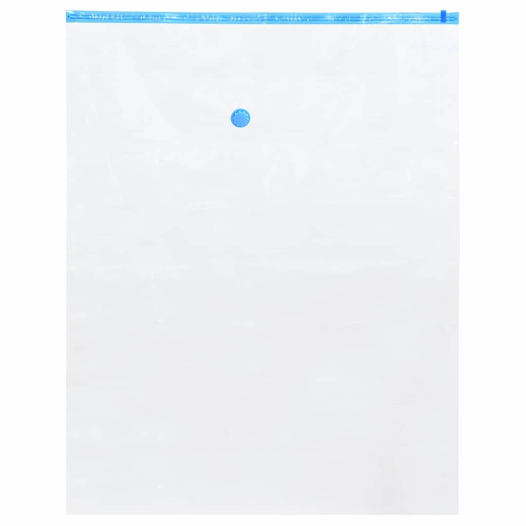 Vreće za spremanje 20 pcs Transparentne i plave 100 x 80 cm