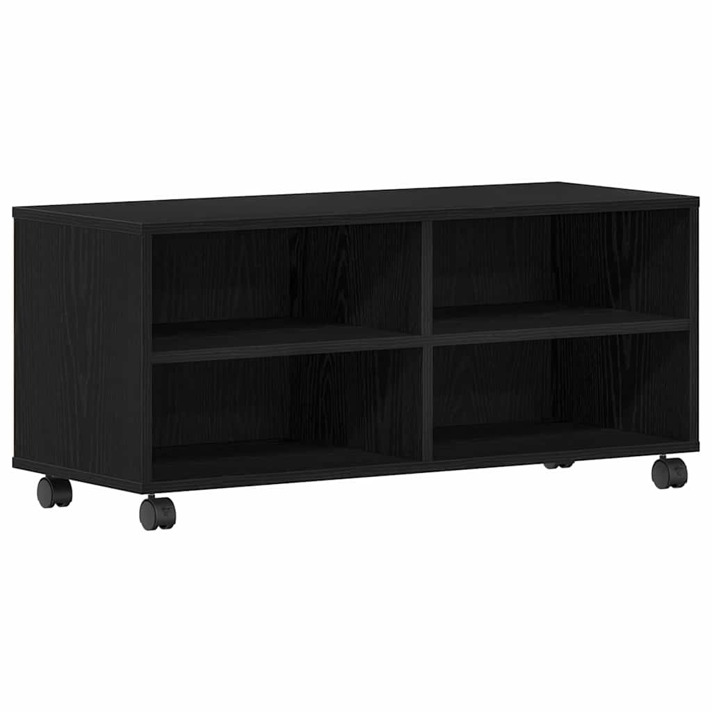 TV ormar Crna 90 x 35 x 40.5 cm Konstruirano drvo