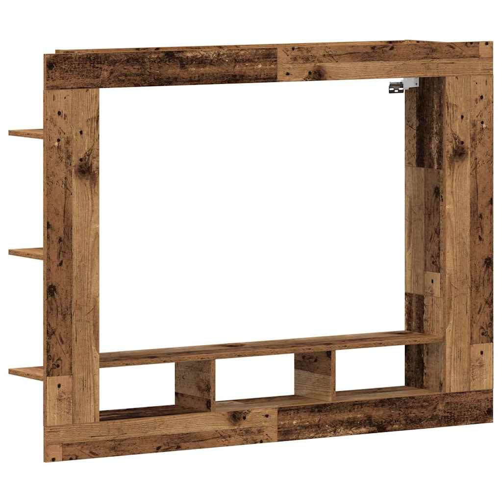 TV ormar Zidne Staro drvo 152 x 22 x 113 cm Konstruirano drvo