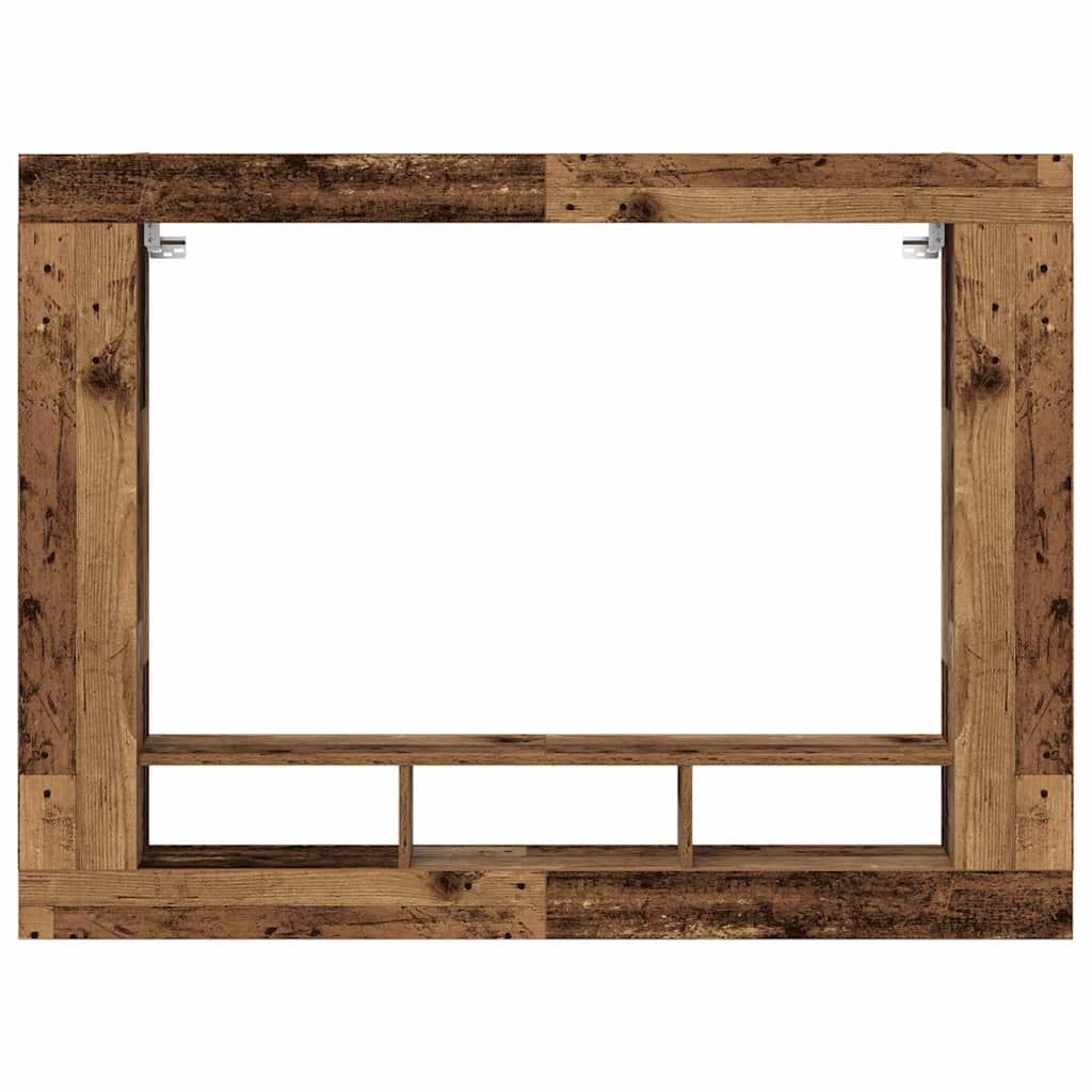 TV ormar Zidne Staro drvo 152 x 22 x 113 cm Konstruirano drvo