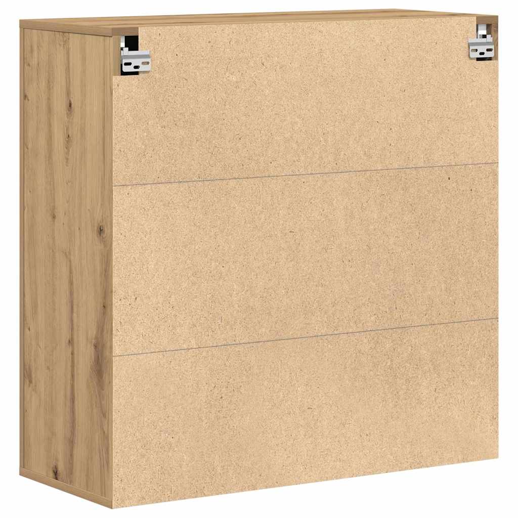 Ormar za Zid hrast artisan 80 x 33 x 80 cm Konstruirano drvo