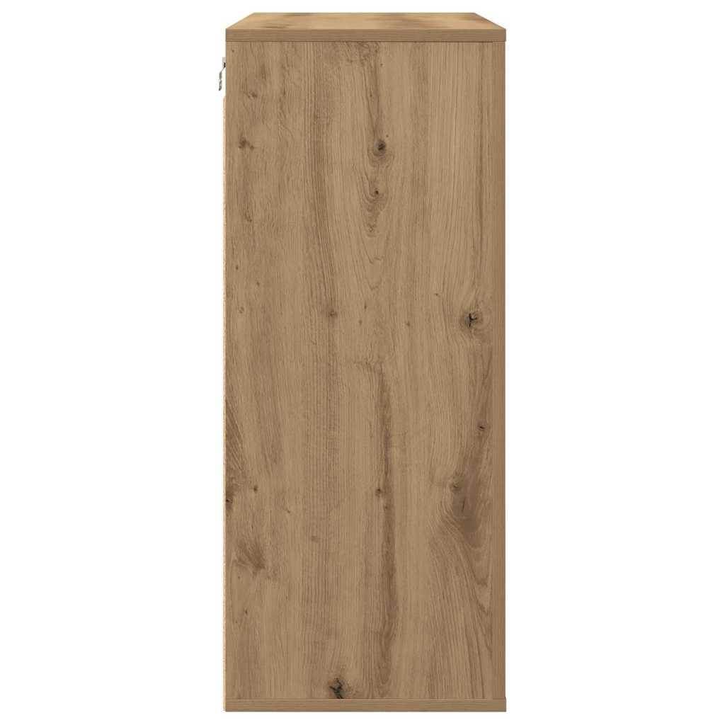Ormar za Zid hrast artisan 80 x 33 x 80 cm Konstruirano drvo