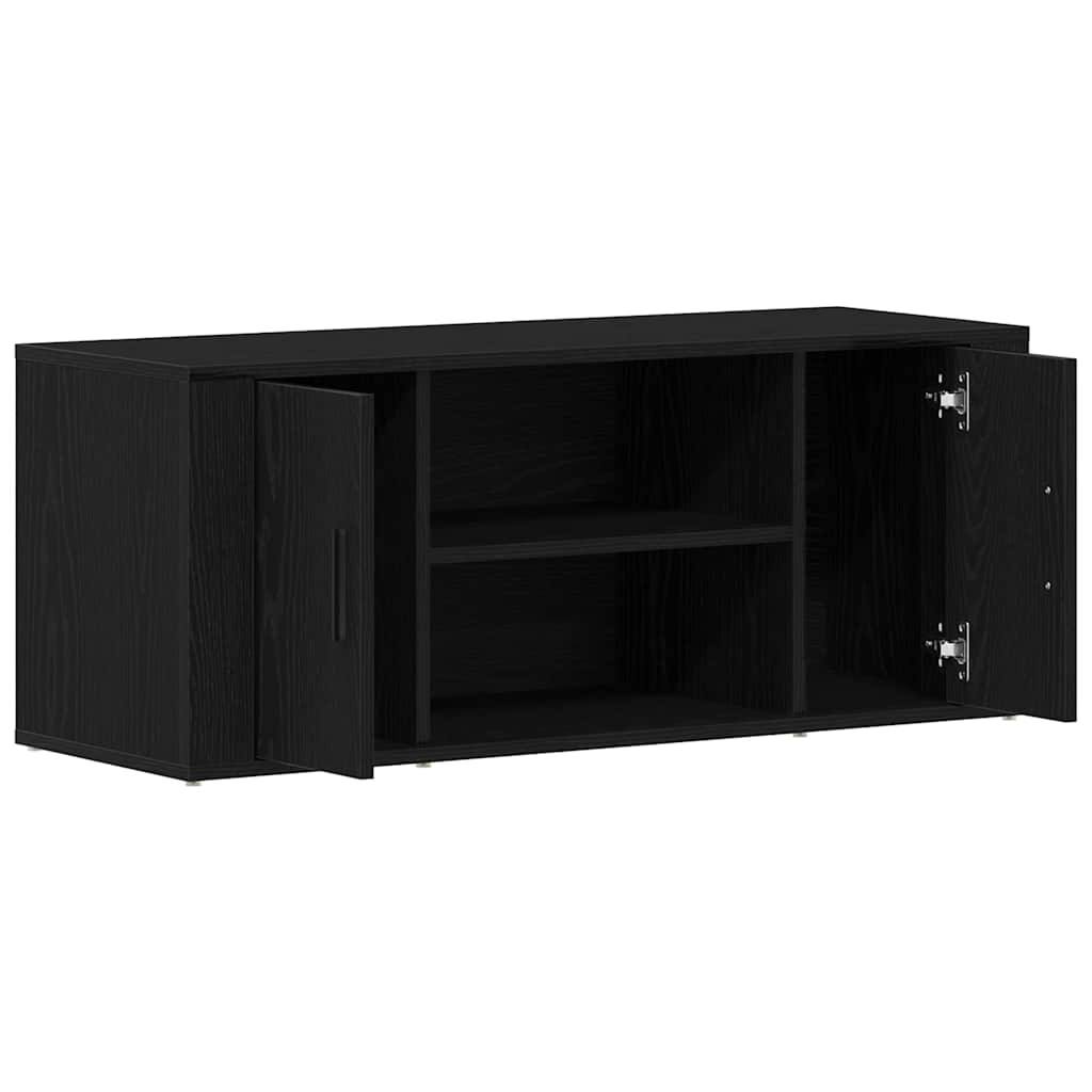 TV ormar Crni hrast 100 x 35 x 40 cm Konstruirano drvo