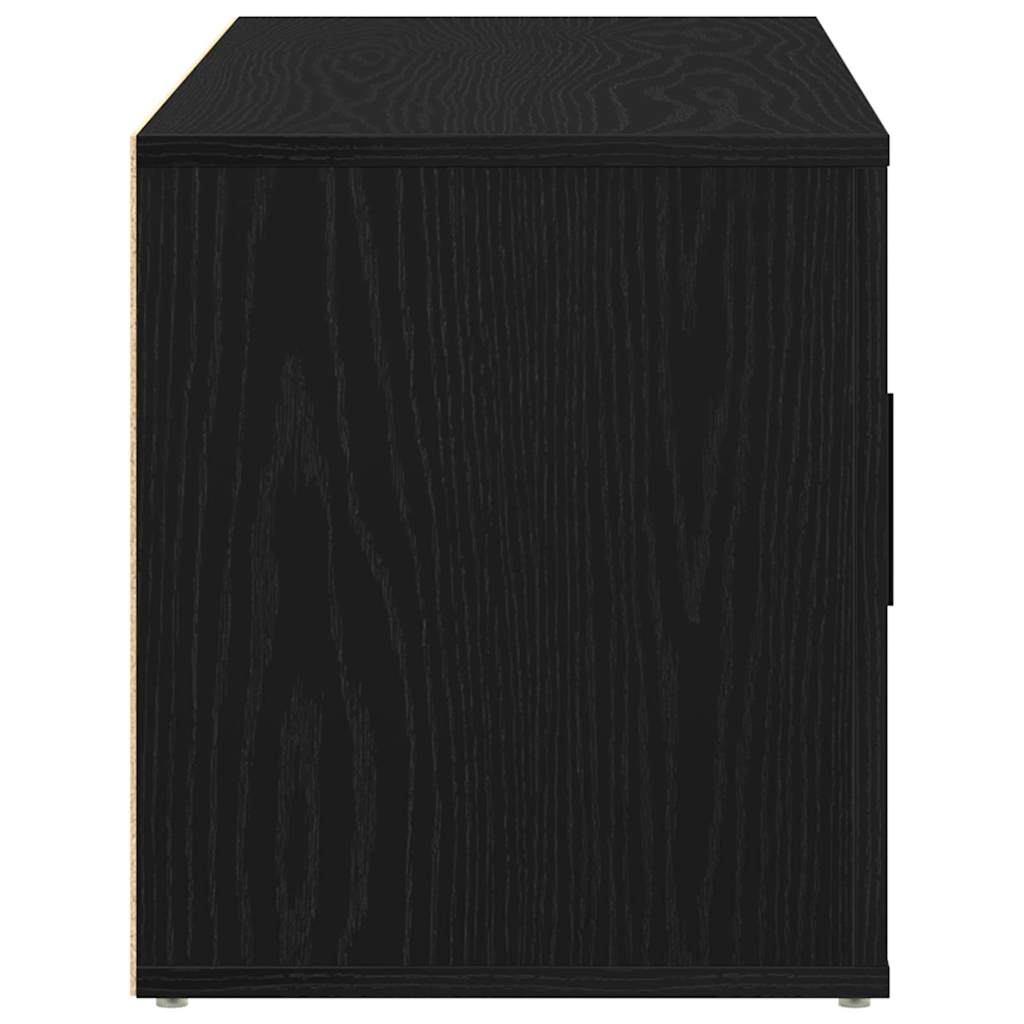 TV ormar Crni hrast 100 x 35 x 40 cm Konstruirano drvo