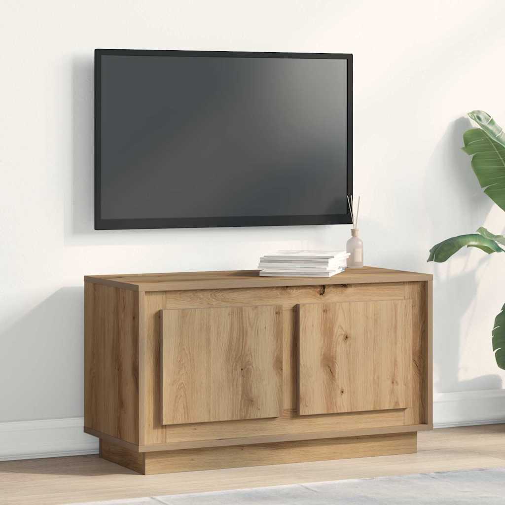TV ormar hrast artisan 80 x 35 x 45 cm Konstruirano drvo