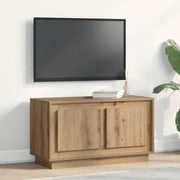 TV ormar hrast artisan 80 x 35 x 45 cm Konstruirano drvo