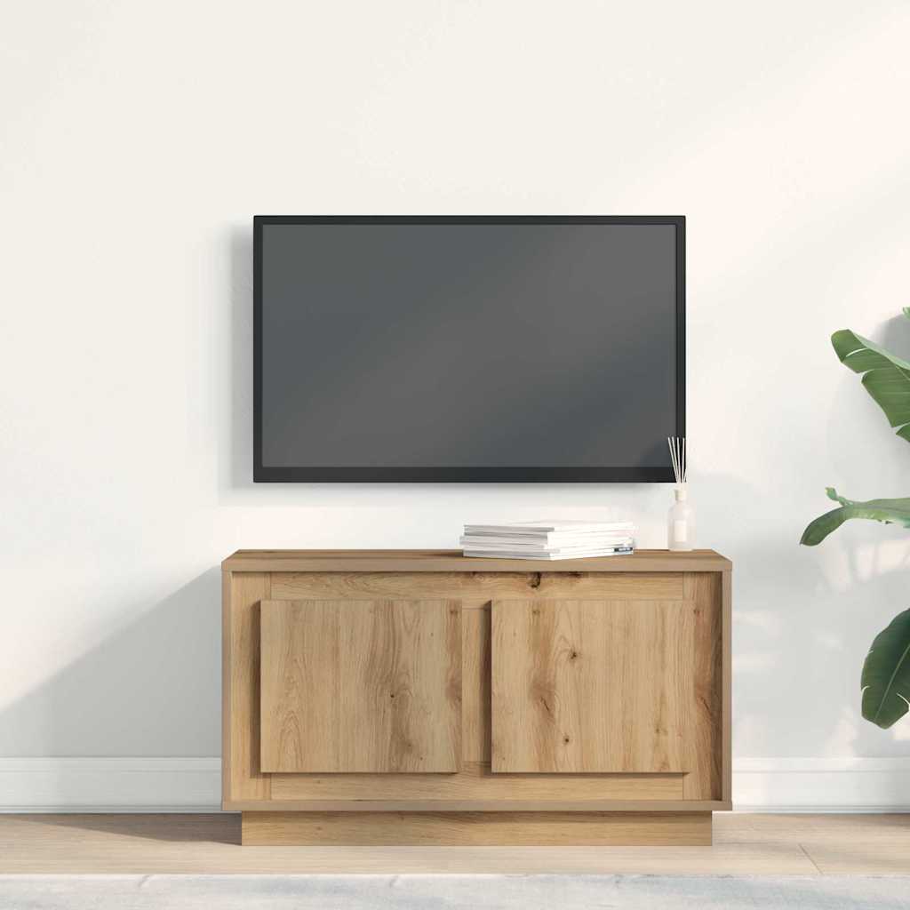 TV ormar hrast artisan 80 x 35 x 45 cm Konstruirano drvo
