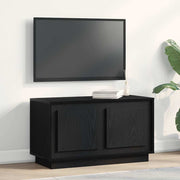TV ormar Crni hrast 80 x 35 x 45 cm Konstruirano drvo