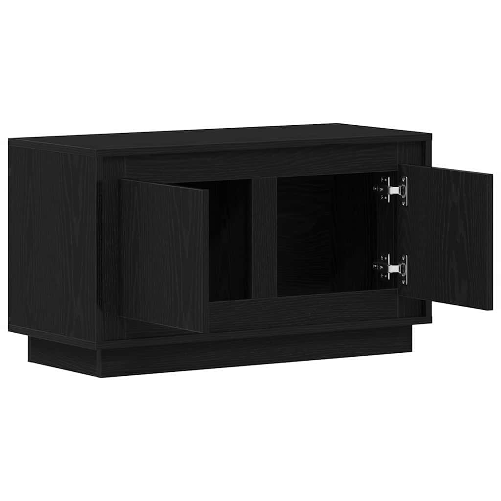 TV ormar Crni hrast 80 x 35 x 45 cm Konstruirano drvo