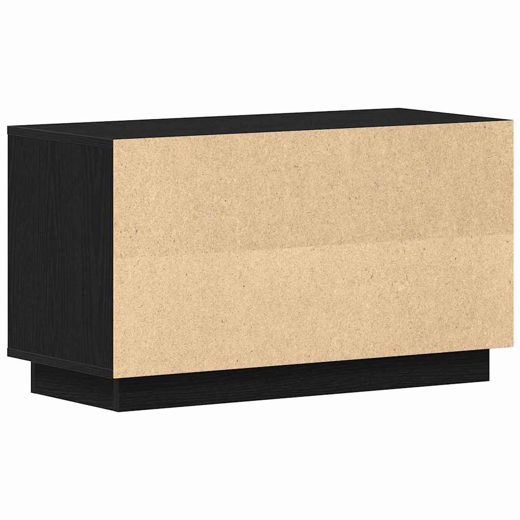 TV ormar Crni hrast 80 x 35 x 45 cm Konstruirano drvo