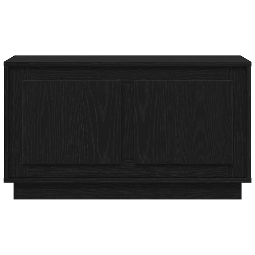 TV ormar Crni hrast 80 x 35 x 45 cm Konstruirano drvo
