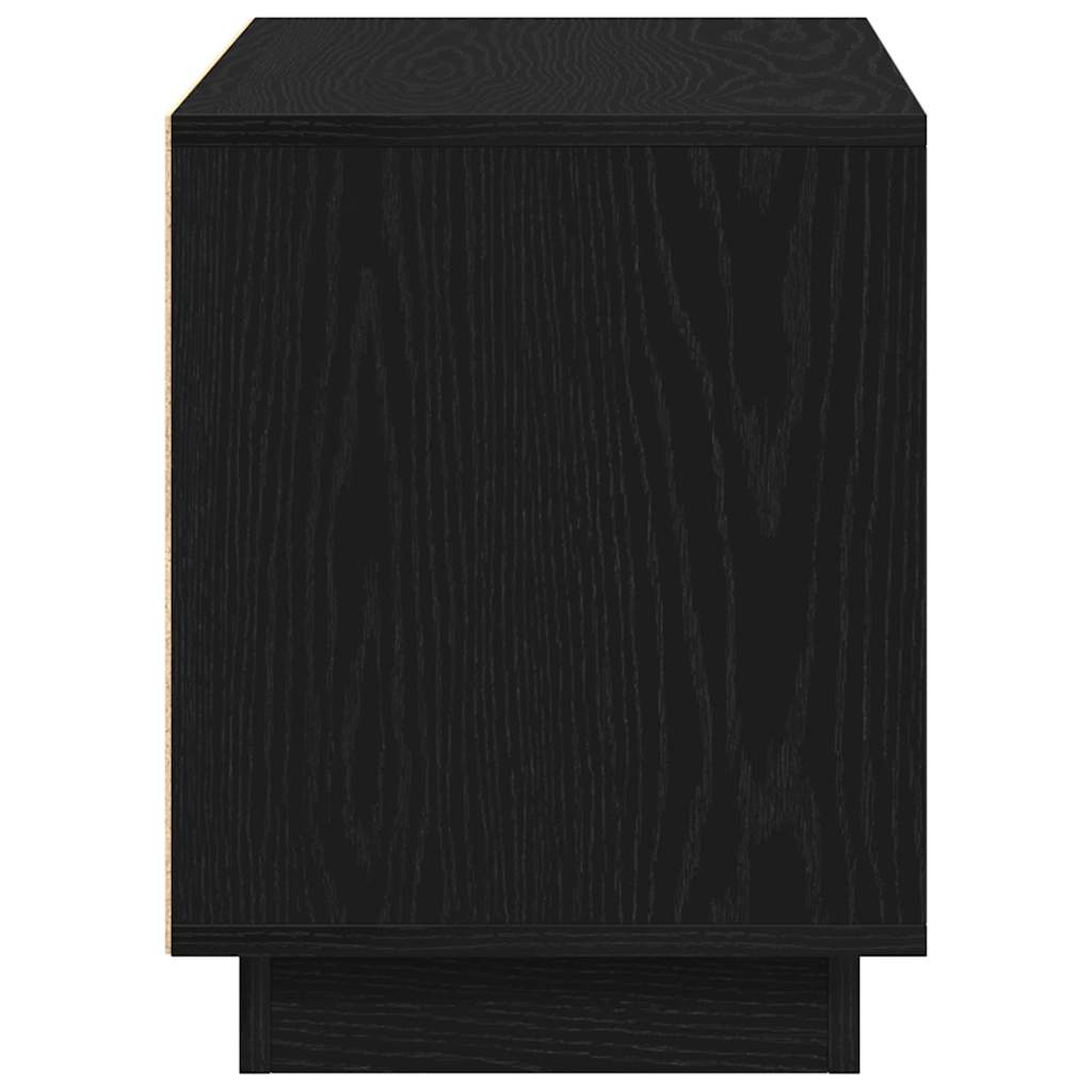 TV ormar Crni hrast 80 x 35 x 45 cm Konstruirano drvo