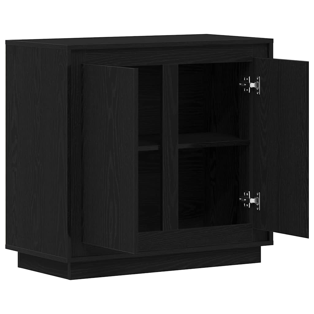 Kreveta Crni hrast 80 x 40 x 75 cm Konstruirano drvo