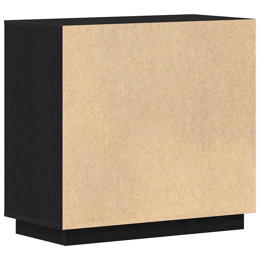 Kreveta Crni hrast 80 x 40 x 75 cm Konstruirano drvo