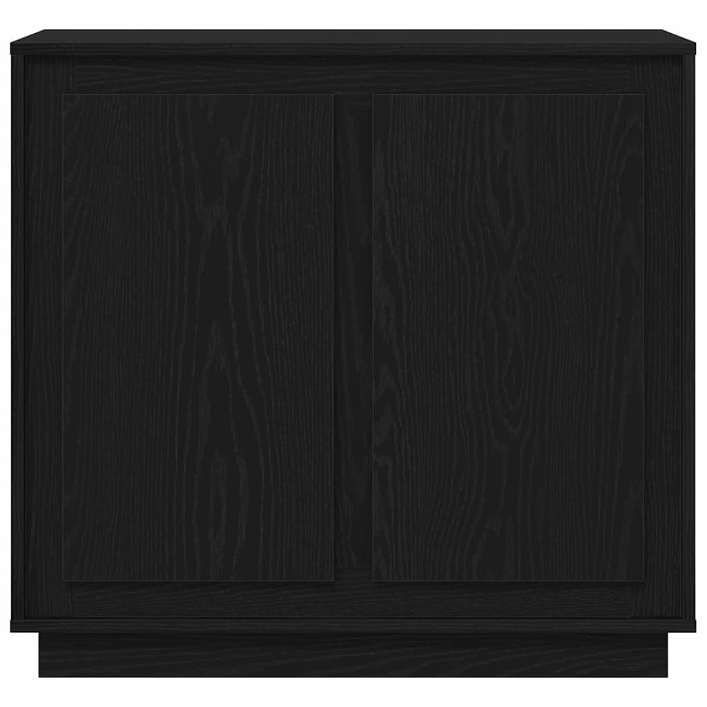 Kreveta Crni hrast 80 x 40 x 75 cm Konstruirano drvo