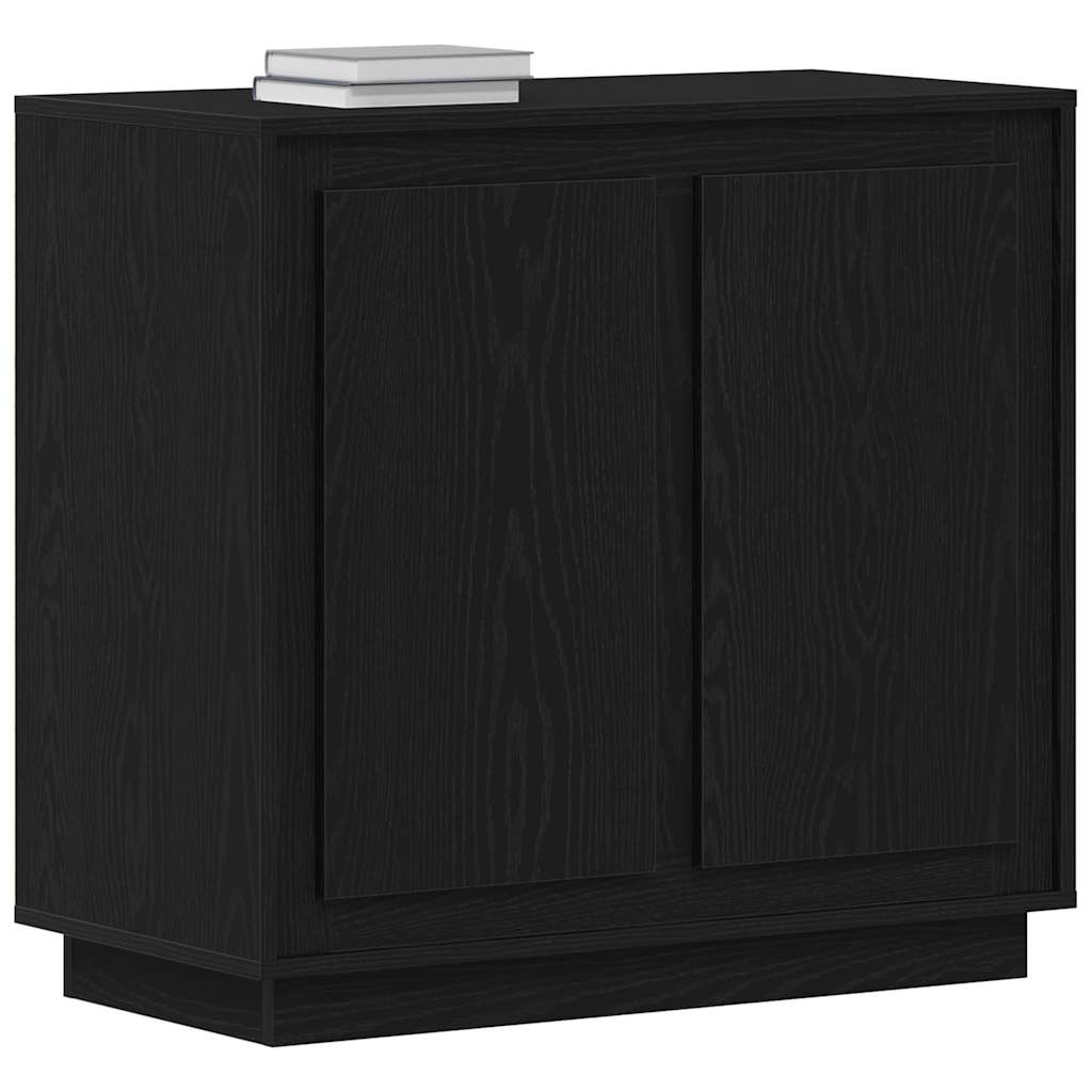 Kreveta Crni hrast 80 x 40 x 75 cm Konstruirano drvo
