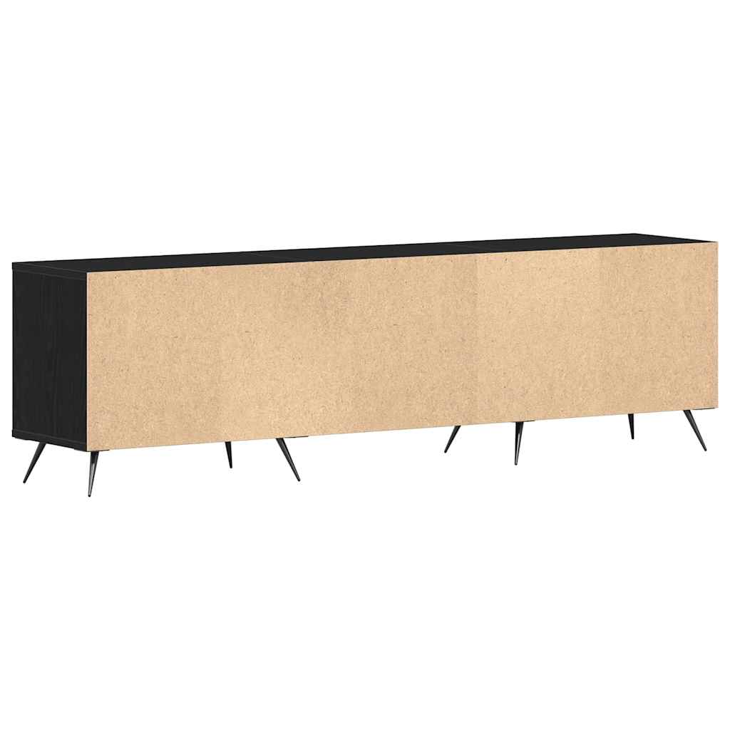 TV ormar Crni hrast 150 x 30 x 44,5 cm Konstruirano drvo