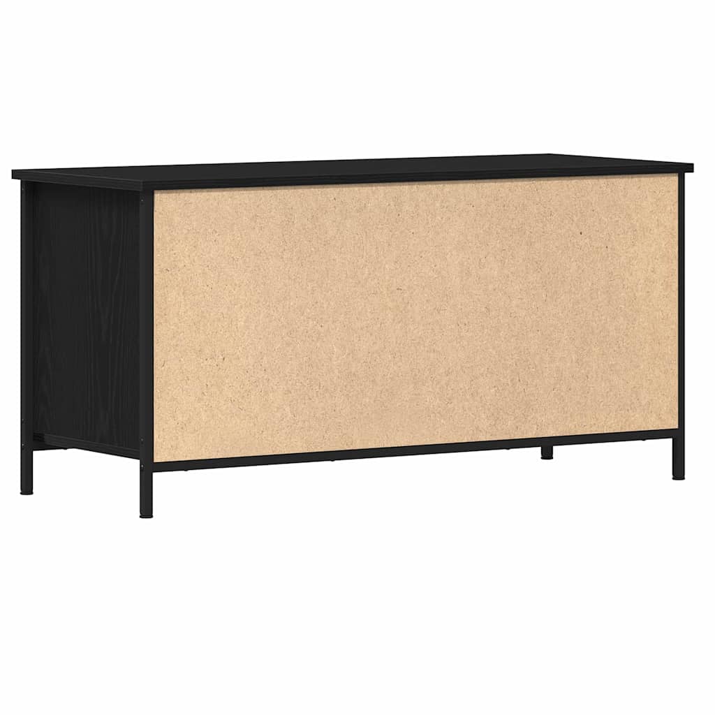 TV ormar Crni hrast 100 x 40 x 50 cm Konstruirano drvo