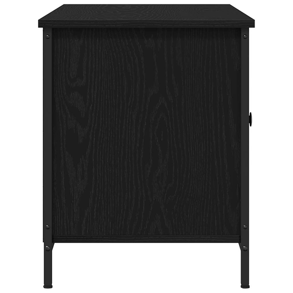 TV ormar Crni hrast 100 x 40 x 50 cm Konstruirano drvo