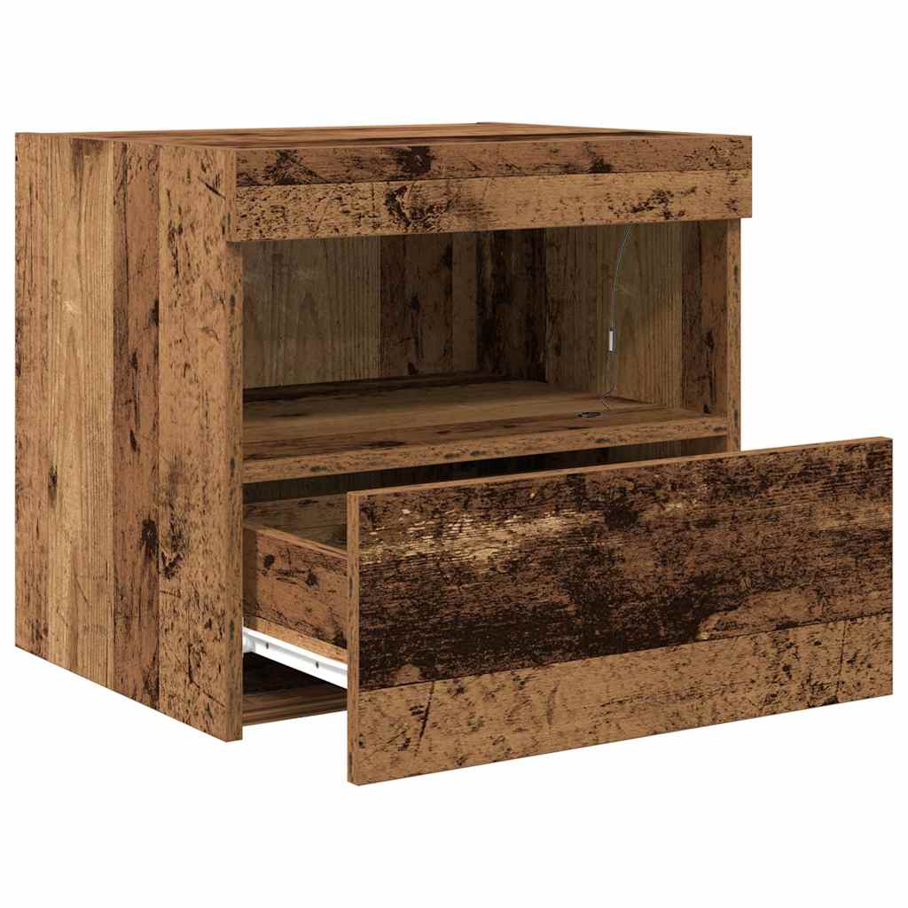 Noćni ormar Staro drvo 50 x 40 x 45 cm Konstruirano drvo