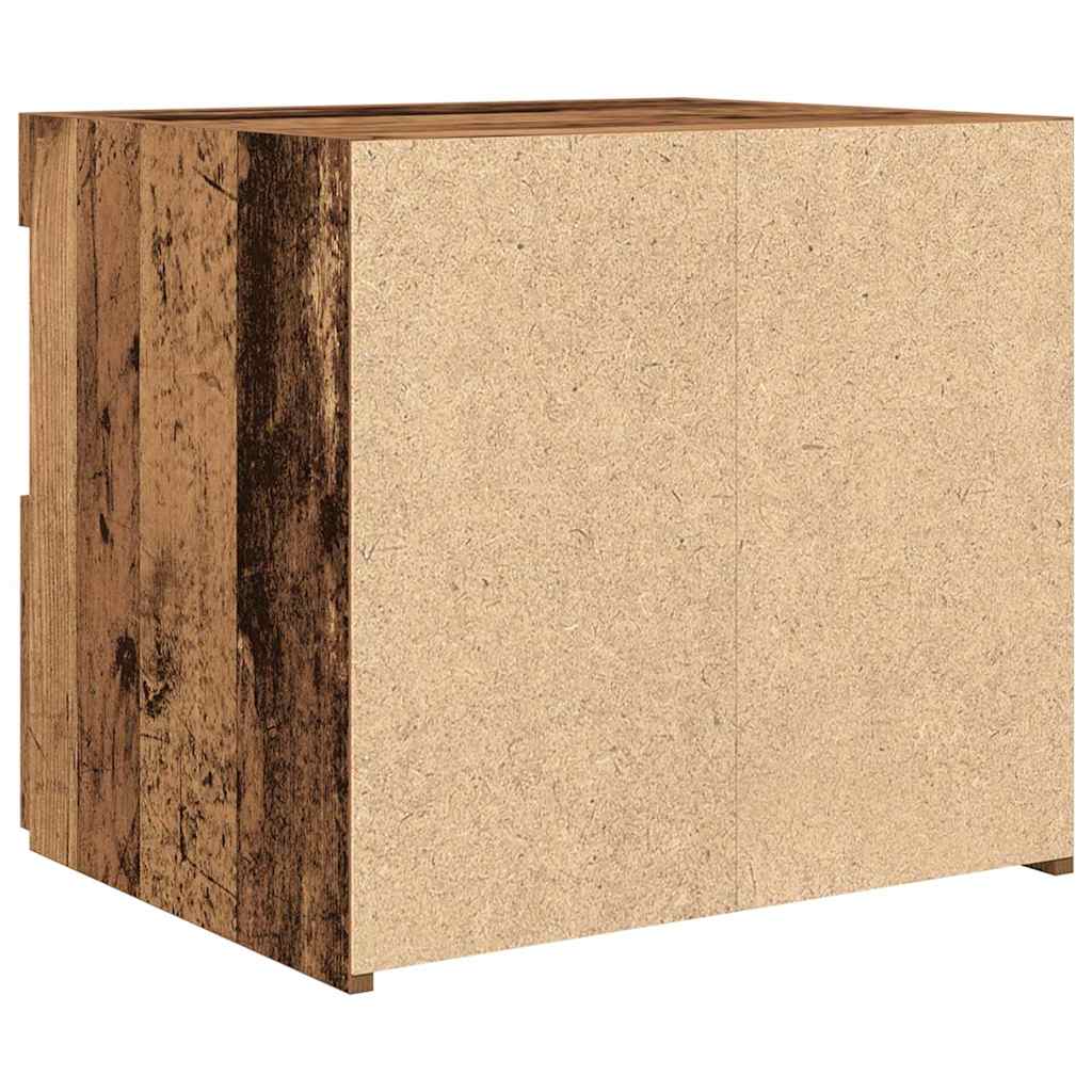 Noćni ormar Staro drvo 50 x 40 x 45 cm Konstruirano drvo