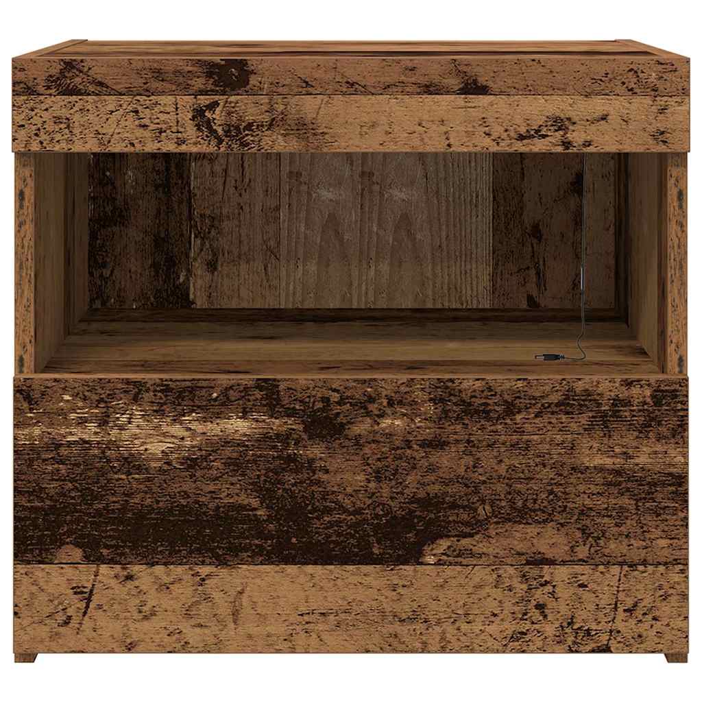 Noćni ormar Staro drvo 50 x 40 x 45 cm Konstruirano drvo