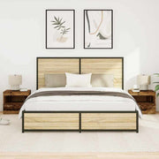 Noćni ormar 2 pcs Staro drvo 50 x 40 x 45 cm Konstruirano drvo
