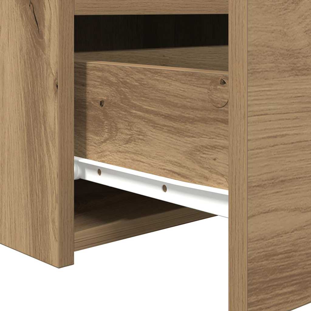 Noćni ormar s ladicama 2 pcs Umjetnički hrast 50 x 40 x 45 cm
