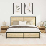 Noćni ormar s ladicama 2 pcs Umjetnički hrast 50 x 40 x 45 cm