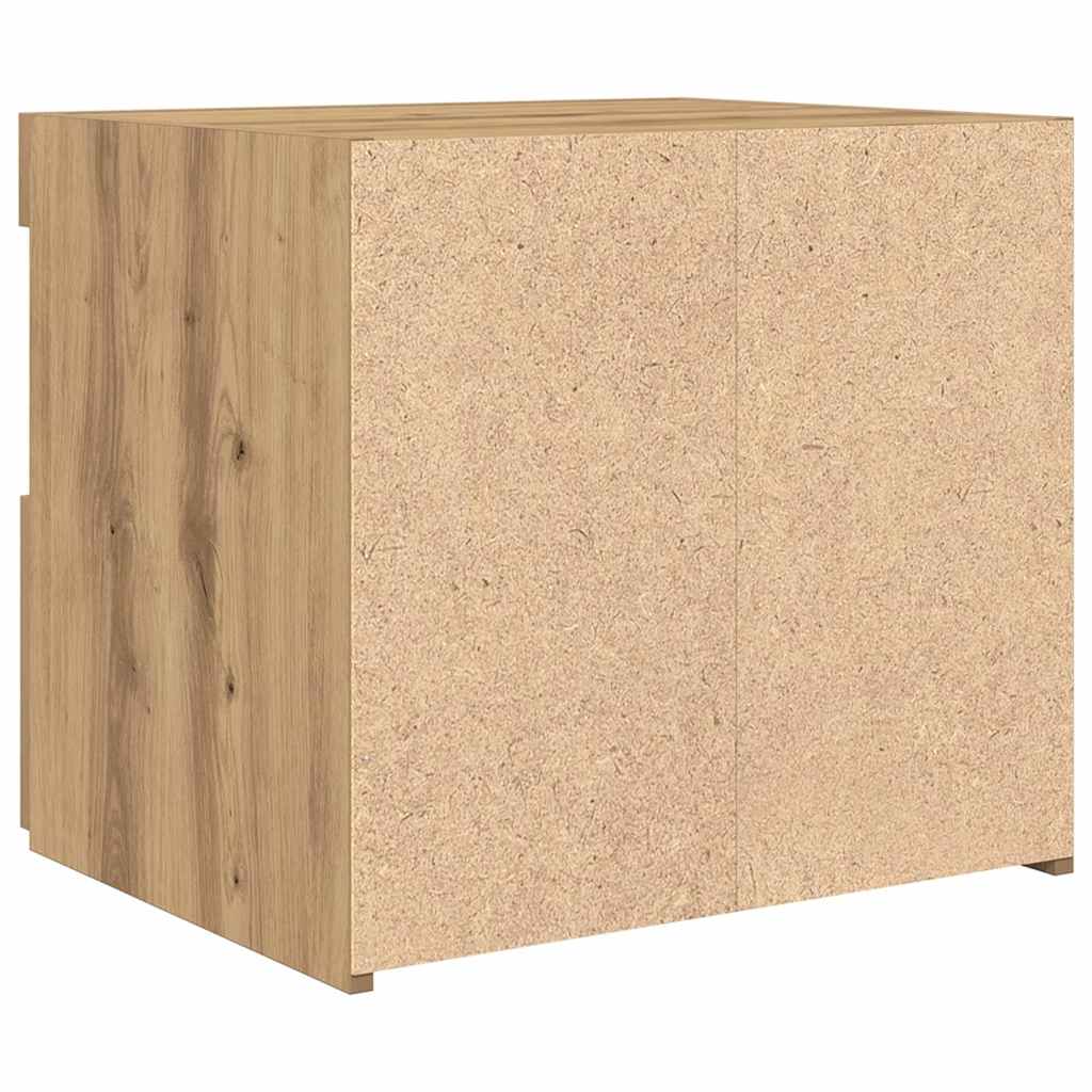 Noćni ormar s ladicama 2 pcs Umjetnički hrast 50 x 40 x 45 cm