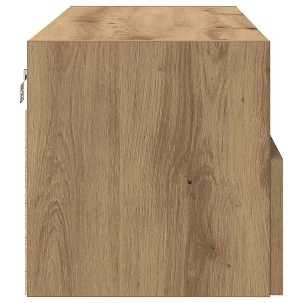 TV zidni ormar Zidne 2 pcs hrast artisan 100 x 30 x 30 cm