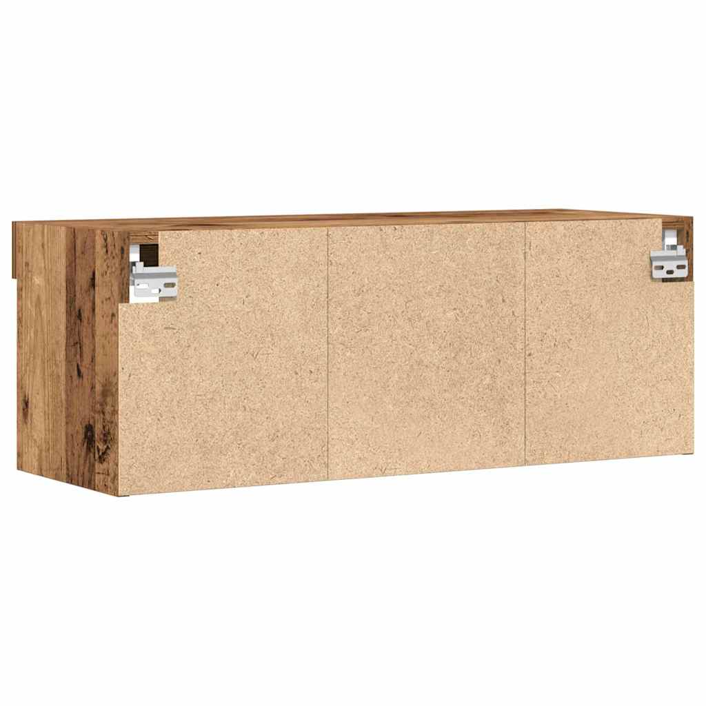 Set TV komoda Staro drvo 80 x 30 x 30 cm Konstruirano drvo