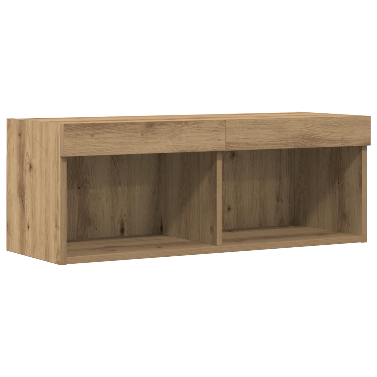 Set TV komoda hrast artisan 80 x 30 x 30 cm Konstruirano drvo