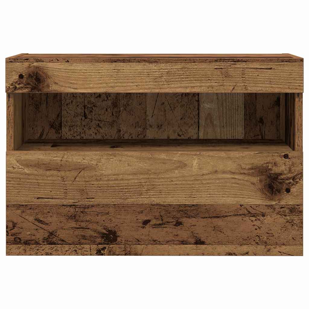 TV zidni ormar Staro drvo 60 x 30 x 40 cm Konstruirano drvo