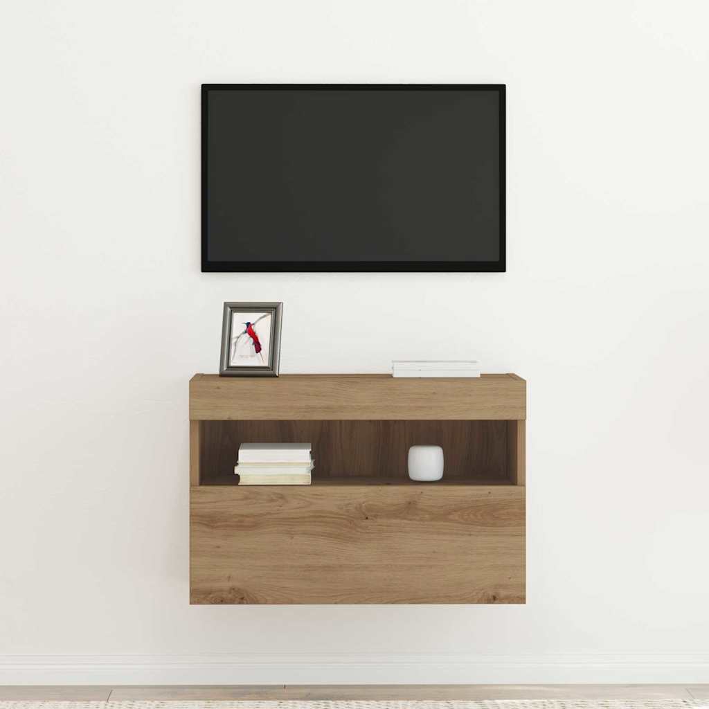 TV zidni ormar hrast artisan 60 x 30 x 40 cm Konstruirano drvo