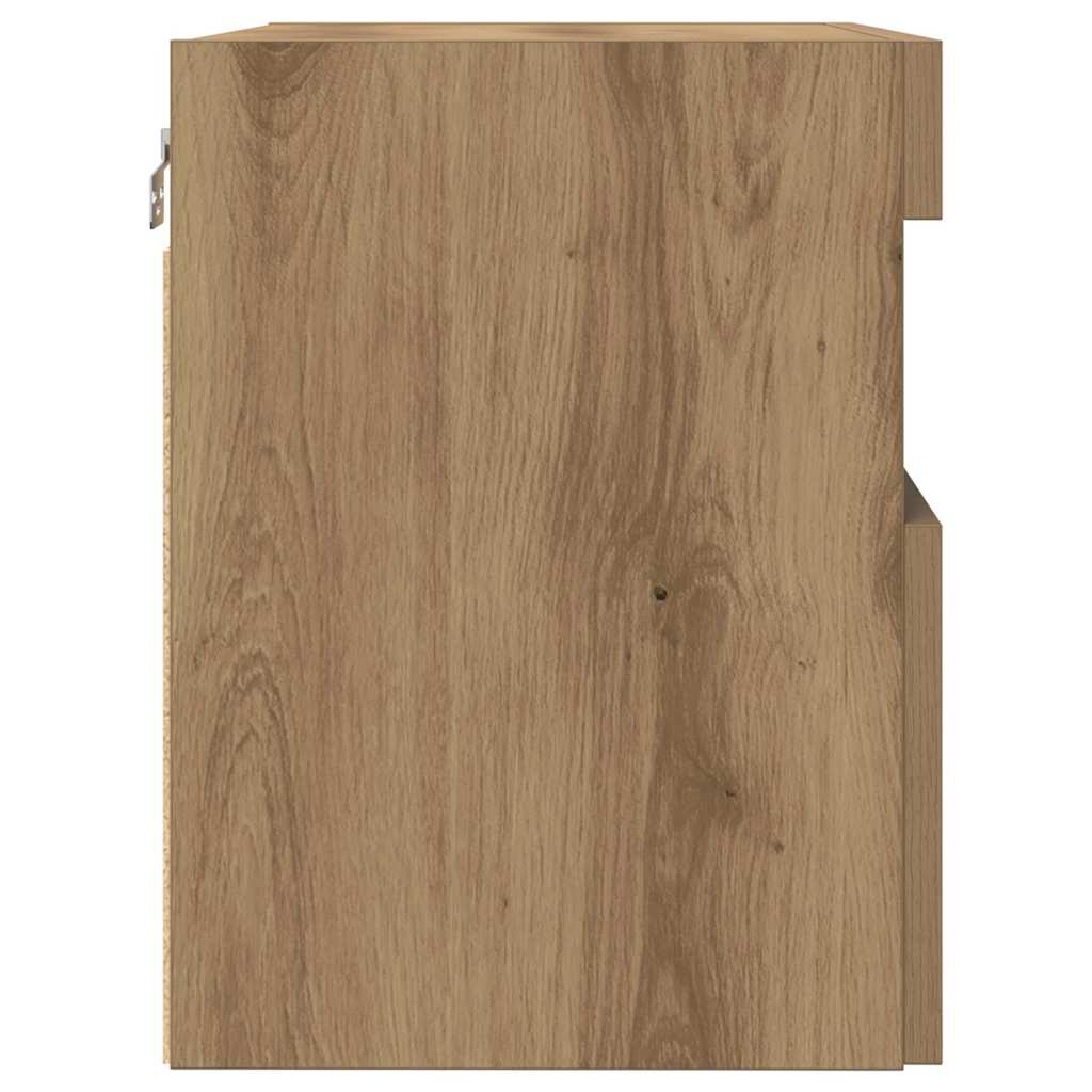TV zidni ormar Zidne 2 pcs hrast artisan 60 x 30 x 40 cm