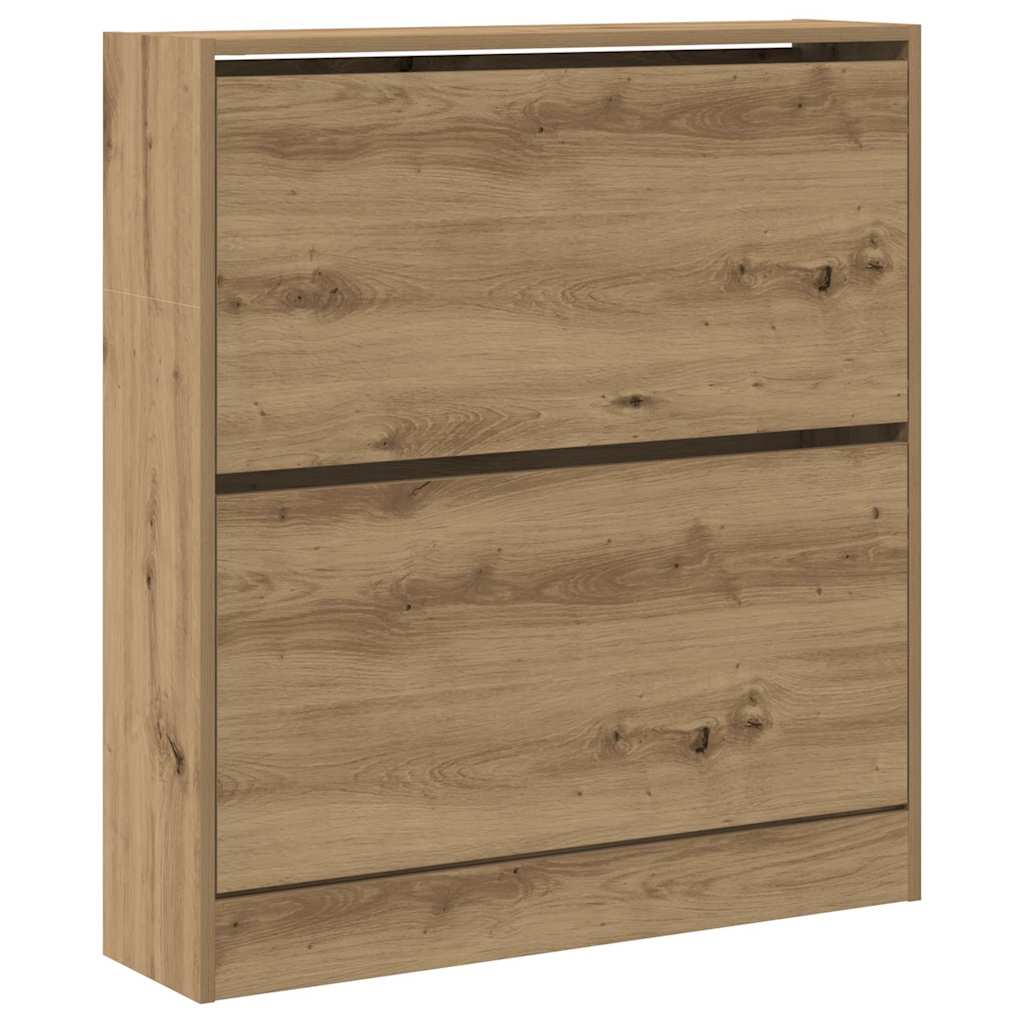 Ormar za cipele s policom Dimljeni hrast 80 x 21 x 87,5 cm