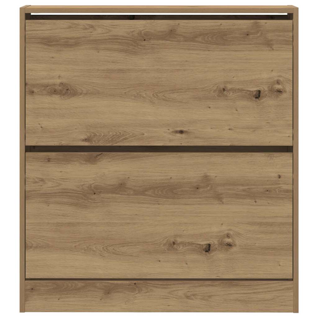 Ormar za cipele s policom Dimljeni hrast 80 x 21 x 87,5 cm