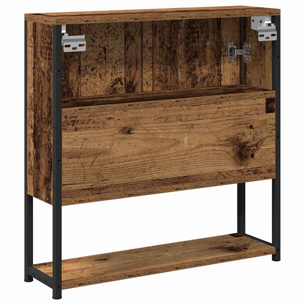 Ogledalo ormar Staro drvo 60 x 16 x 60 cm Konstruirano drvo
