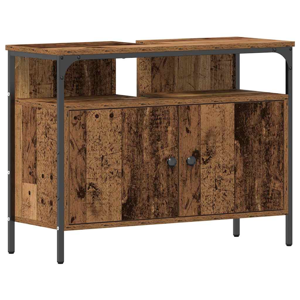 Kupaonski ormarić za sudoper Staro drvo 80 x 30 x 60 cm