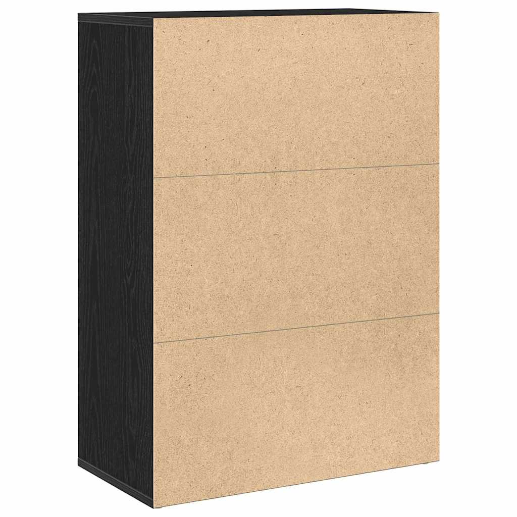 Kreveta Crni hrast 60 x 31 x 84 cm Konstruirano drvo