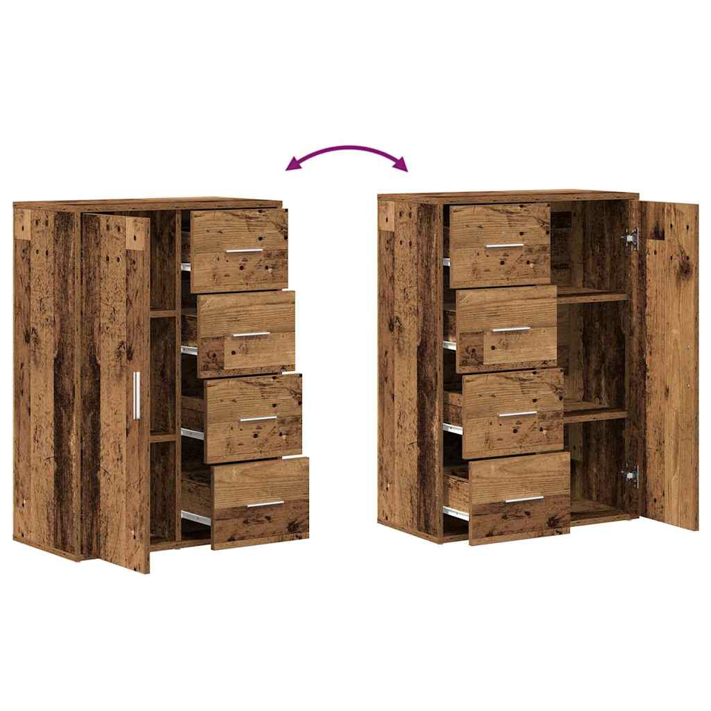 Kreveta s ladicama Staro drvo 60 x 31 x 84 cm Konstruirano drvo