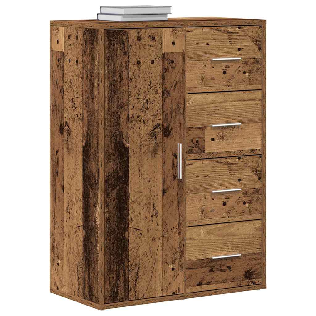 Kreveta s ladicama Staro drvo 60 x 31 x 84 cm Konstruirano drvo